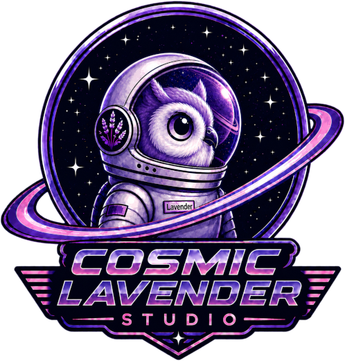 Cosmic Lavender Studio logo